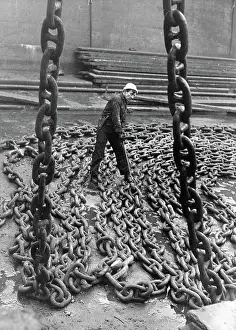 Ship chains. Royal Albert Dry Docks