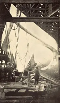 Ironclads: Ship designer, John Ericsson, posing by the