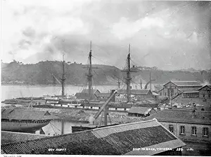 Yokosuka: Ship in dock, Yokosuka, Japan