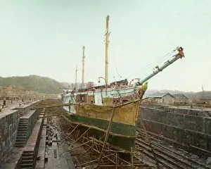 Yokosuka: Ship in Dry Dock, Yokosuka