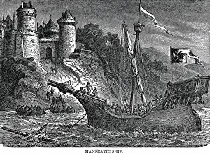 Hanse: ship - Hanseatic - merchants - boat