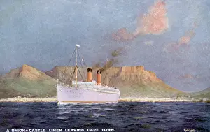 Capetown: SHIP LEAVES CAPETOWN