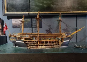 Liverpudlian: Ship model, International Slavery Museum, Liverpool, England