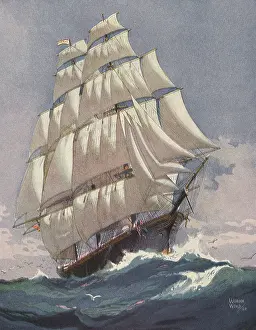 Windy: A ship with many sails upon a windy sea