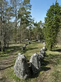 Gotland: Ship Setting, Gnisvard, Gotland, Sweden
