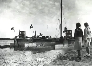 Owners: Ship traffic on the Memel, 1935