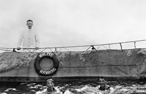 Fotothek: Ship Travel around 1910