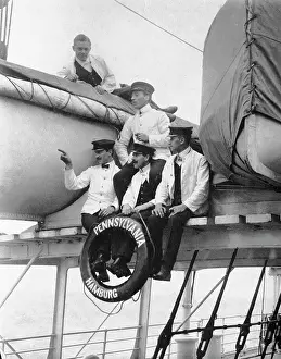 Weltreisen: Ship Travel - Passengers around 1912