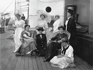 Ubersee: Ship Travel - Passengers around 1912
