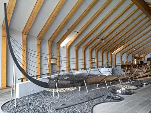 Haithabu: Ship, Viking Museum Haithabu, Hedeby, Germany