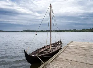Haithabu: Ship, Viking Museum Haithabu, Hedeby, Germany