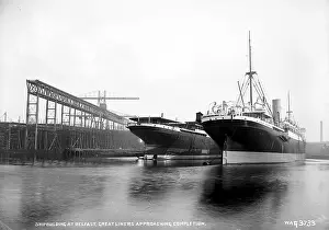 Approaching: Shipbuilding at Belfast, Great Liners Approaching Completion