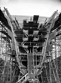 Hapag: Shipbuilding at Blohm and Voss in Hamburg, 1933