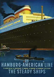 Art Nouveau: Shipping poster