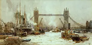 Dixon: Shipping below Tower Bridge