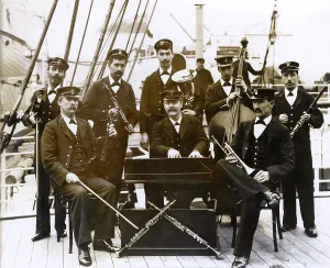 On Board: A Ship's Band on deck