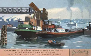 Oceanliner: Ships in Harbor