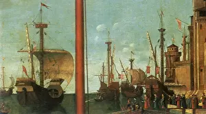 Vittore: Ships in a Harbour