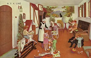 Yusen: Ship's playroom