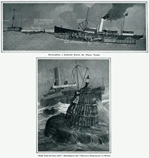 Mariners: Ships during winter months by G. H. Davis
