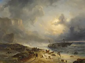 Bstp1602: Shipwreck off a Rocky Coast