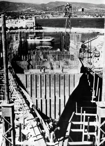 Currently: Shipyard in La Ciotat, 1941