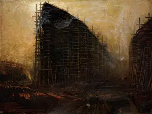 Burn: The Shipyard at Night
