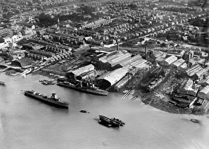 Woolston: Shipyard at Southampton