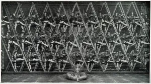 Lacquer: Shirley Kellogg & chorus in Zig-Zag, Hippodrome