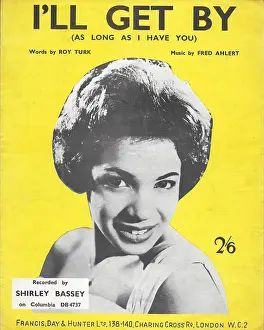 Cardiff: ShirleyBassey I'll Get By music sheet