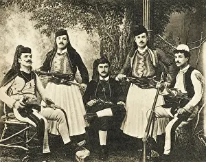 Waistcoats: Shkoder Ottoman army volunteers in traditional costume