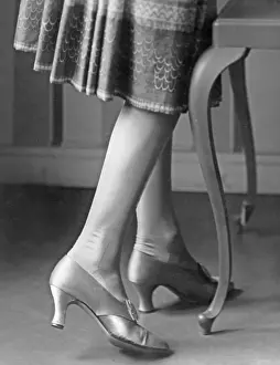 Satin: Shoe fashion of the 1920's