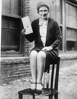 Assured: Shoe Model Miss Mae Moran assured