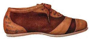 Laceup: Shoe-shaped Christmas card