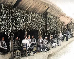 Traders: Shoe shops, Istanbul, Turkey
