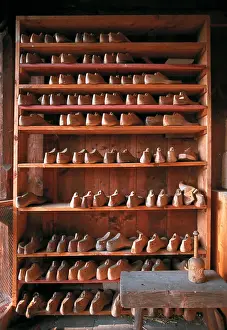 Lasts: Shoe tree of the monastery shoemaker