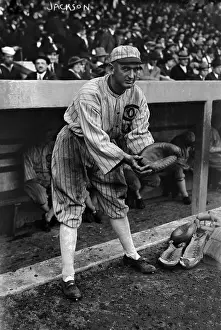 Mitt: Shoeless Joe Jackson, pretending to be a ?