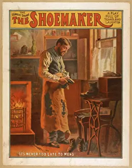 C1907: The shoemaker the comedy drama : a play full of tears and la