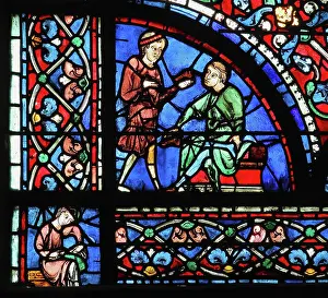Glorification: Shoemaker, Glorification of the Virgin stained