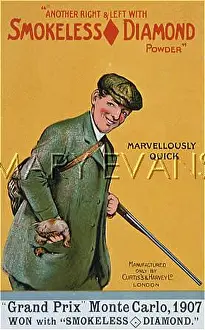 Harveys: SHOOTING ADVERT 1907