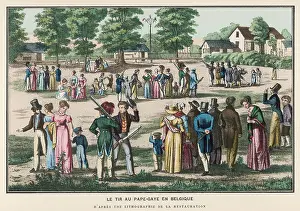 Gaye: Shooting in Belgium - 19th century