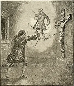 Magicians: SHOOTING AT CRUCIFIX