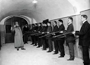 Snipers: Shooting exercises in Vienna, 1914