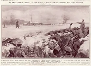Marksmen: Shooting Match between Rival Trenches 1914