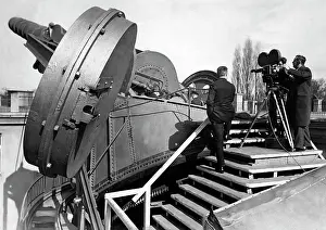 Treptow: Shooting at the observatory in Berlin, 1933