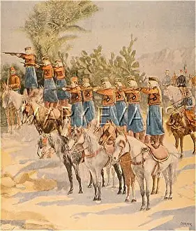 Spahis: SHOOTING PRACTICE/1901