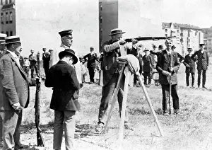 Wilmersdorf: Shooting training in Berlin, 1914