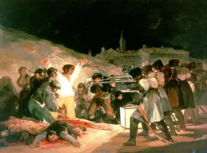 1814: The Shootings of May 3rd 1808'. Painted in 1814