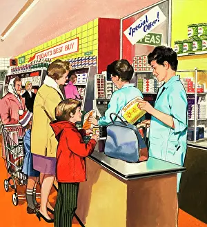Cashier: Shop assistant