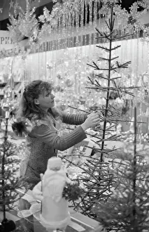 Decorates: Shop assistant Marina Mityaeva